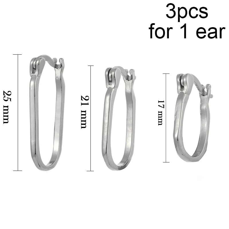 CRMYA Gold Silber gefüllt 16mm 14mm 12mm Blumen baumelnde Ohrringe Zirkonia Creolen für Damen Mädchen Schmuck Großhandel