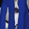 Spring Autumn Elegant High Waist Wide Leg Pants For Women Fashion Loose Long Pant Casual Office Solid Women Clothes New Pant