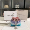 Wedding Party Clutch Purse Glitter Shiny Diamond Banquet Bag Women's Handbag Luxury Fashion Evening Bag Shoulder Chain Bag
