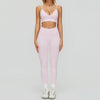 SWELTERING 2/3PCS Seamless Yoga Set Gym Clothes Sportswear Fitness Suits Women Workout Bra Crop Top Long Sleeve Sports Suits