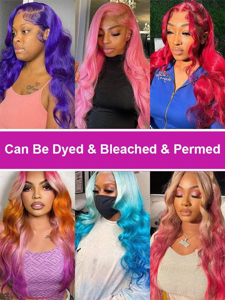Rosabeauty HD Transparent 13x6 613 Body Wave Honey Blonde Lace Frontal Human Hair Wig Brazilian 13x4 Lace Front Wigs For Women