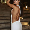 Halter Deep V Backless Long Dress Women Open Back Spaghetti Strap Elegant Party Evening Gown Summer Vacation Beach Dresses 2026