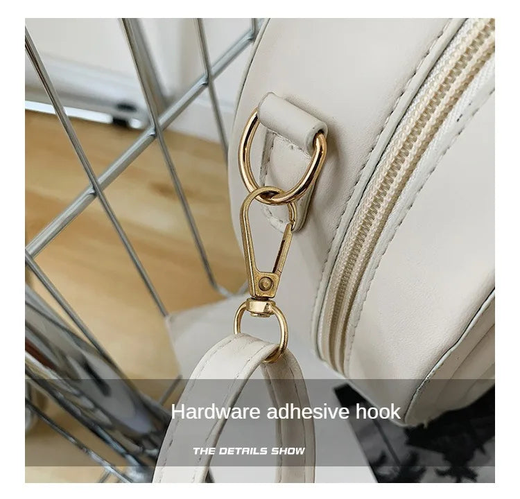 Fashion Heart Shape Crossbody Bags For Women New Solid Pu Leather Shoulder Bag Casual Ladies Handbags Designer Women Bags сумка