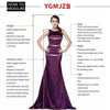 Sparkling Red Long Prom Dreses Mermaid Beaded Lace With Shawl Evening Gown Birthday Wedding Party Gala Dresses Customized