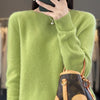New cashmere sweater women's sweater in autumn and winter 100% merino wool fashion O-neck autumn warm pullover top