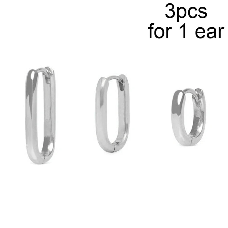 CRMYA Gold Silber gefüllt 16mm 14mm 12mm Blumen baumelnde Ohrringe Zirkonia Creolen für Damen Mädchen Schmuck Großhandel
