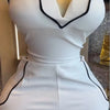 GLCMYAYA Fashion Striped Splicing Women's Set Strapless Crop Top and Shorts Suit 2026 Spring Vacation Two 2 Piece Set Outfits