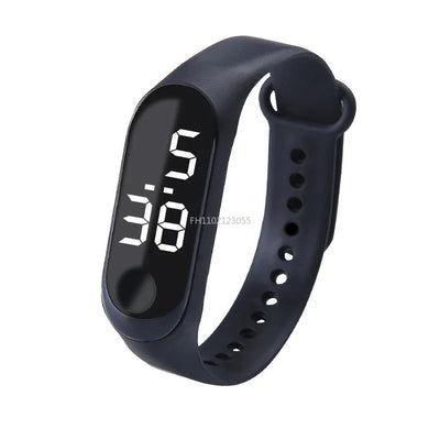 LED Digitaluhr Herren Damen Lässige Mode Sport Mädchen Armband Jungen Uhren Elektronische Silikon Armbanduhr für Kinder