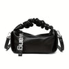 Small Designer Cloud Pouch Bag for Women, Soft Crossbody Purse