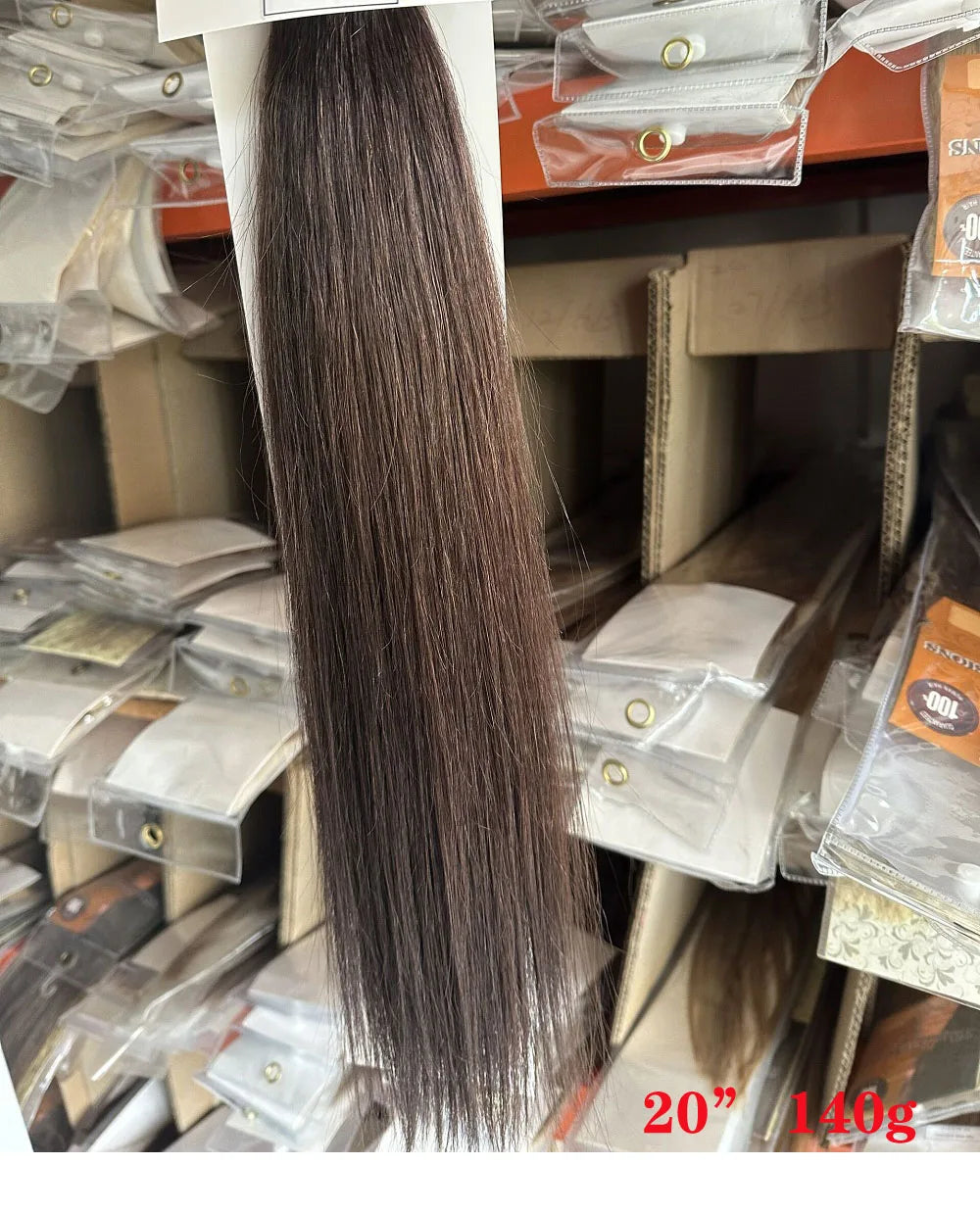 ZZHAIR 100% Brazilian Human Remy Hair Extensions 16"-26" 1Pcs Set 100g-200g One Piece 5 Clips In Natural Straight