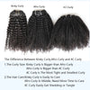 4C Weft Virgin Remy Human Hair Bundles 4C Smallest Tight Curly Weave Weft Mongolian Curly Hair Weaving for Black Women