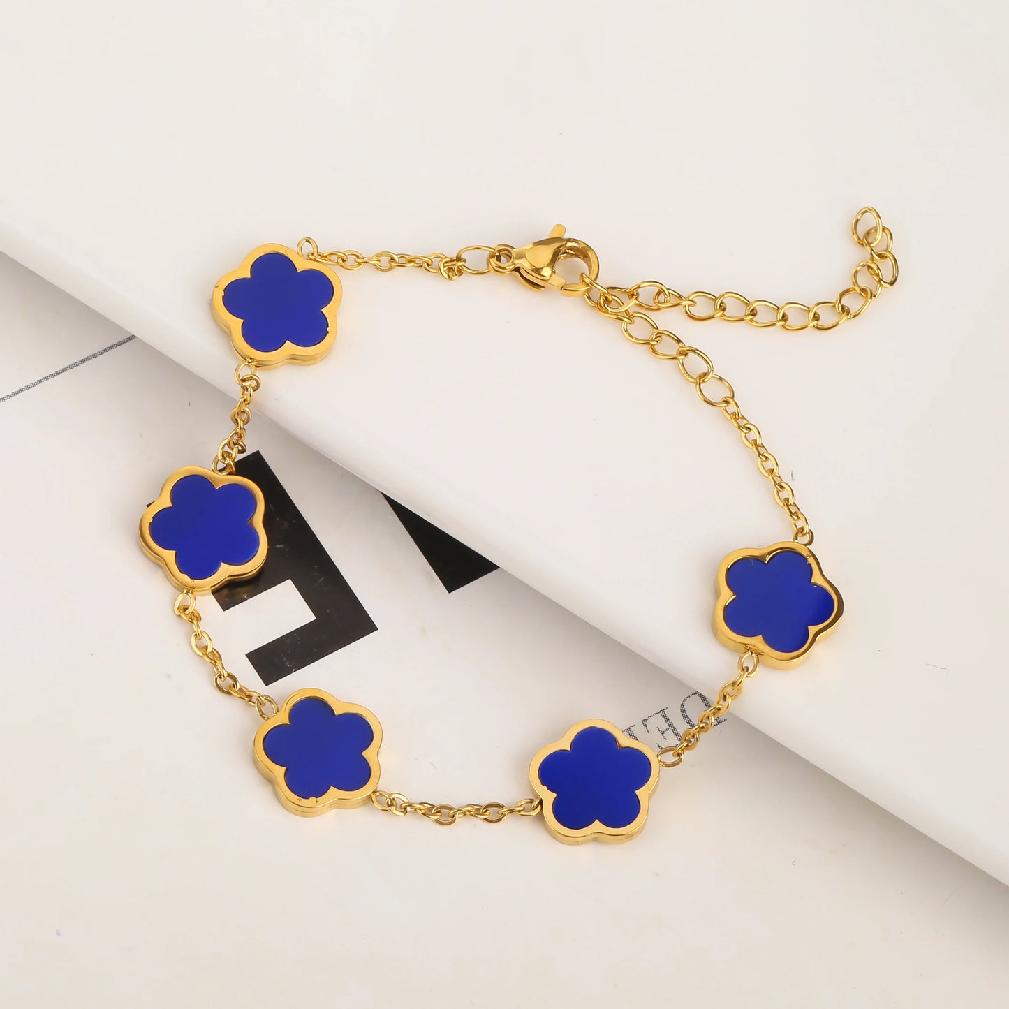 Stainless Steel Non Fading Minimalist Creative Plant Live Leaf Petal Flower Pendant Necklace Earrings Bracelet Jewelry Set