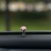 Dainty roses car center console window ornament mini cure car accessories ladies car personality beautiful interior ornaments