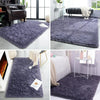 Flauschiger Teppich für das Schlafzimmer, zottelige, flauschige Teppiche für das Schlafzimmer, dicke schwarze Teppiche für das Wohnzimmer, Teppiche für Mädchen und Jungen