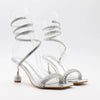 Luxus-Fashion-Sandalen 2024 Sommer Neue Strass Fee offene Zehen Ring-Fuß-Riemen Römersandalen mit hohem Absatz Damenschuhe Bankett