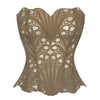 European Style Court Corset Double Layer Lace Bone Clothing Insprinting Shaping Underwear Fast Selling Popular Model