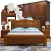 Europäisches Luxus-Schlafzimmer-Set, weich, modern, High-End-Aufbewahrung, Queen-Size-Schlafzimmer-Set, Holz, cool, Apartment, Möbel für Schlafzimmer