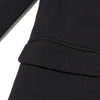 TWOTWINSTYLE Patchwork-Diamanten rückenfreier Blazer für Damen mit gekerbtem Kragen, langen Ärmeln, gespleißten Knöpfen, schickem Damen-Stil