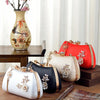 2025 Neue Damen Handgemachte Blumen Clutch Handtaschen Hochzeit Abend Geldbörsen Party Dinner Handtasche Für Damen 4 Farben