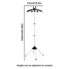 Display Stand Clothes Hanger Garment Foldable Tripod Steamer Rack Cloths Iron Hanging Stand Clothing Drying Rack Steamer Bracket