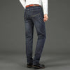 Wthinlee Neue Business Herren Jeans Casual Gerade Stretch Mode Klassische Blau Schwarz Arbeit Denim Hosen Männliche Marke Kleidung