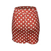 Qianniao style elegant elastic waist half skirt, hip hugging high waist short skirt