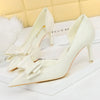 BIGTREE Shoes Bow-knot Woman Pumps Stiletto 10.5 Cm Women Basic Pump Pointed Toe Classic Pumps Sexy High Heels Women Shoes 2026
