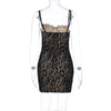 Dulzura Träger-Spitzen-Minikleid Patchwork Bodycon Party Elegante Club-Outfits Y2K Kleidung 2023 Sommer Damen Kleidung Dropshipping