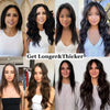 #6 Light Brown Bone Straight Clip In Hair Extensions 1 Piece 5 Clips Full Head One-Piece Clip In Human Hair Extensions 100G/Set