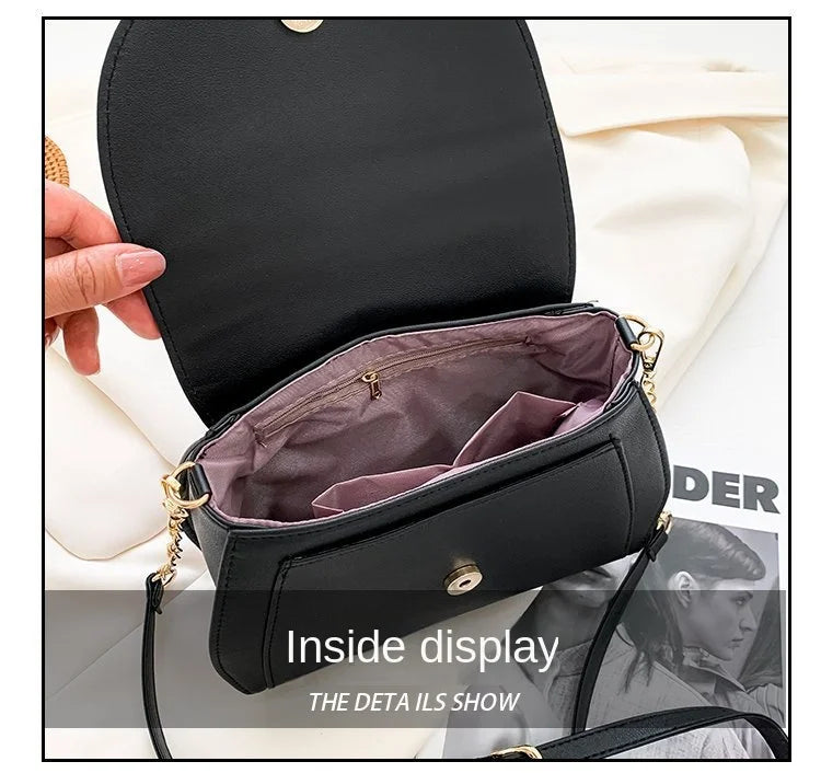 Summer Sailor Moon Ladies Handbag Black Luna Cat Shape Chain Shoulder Bag PU Leather Women Messenger Crossbody Small Bag Purses