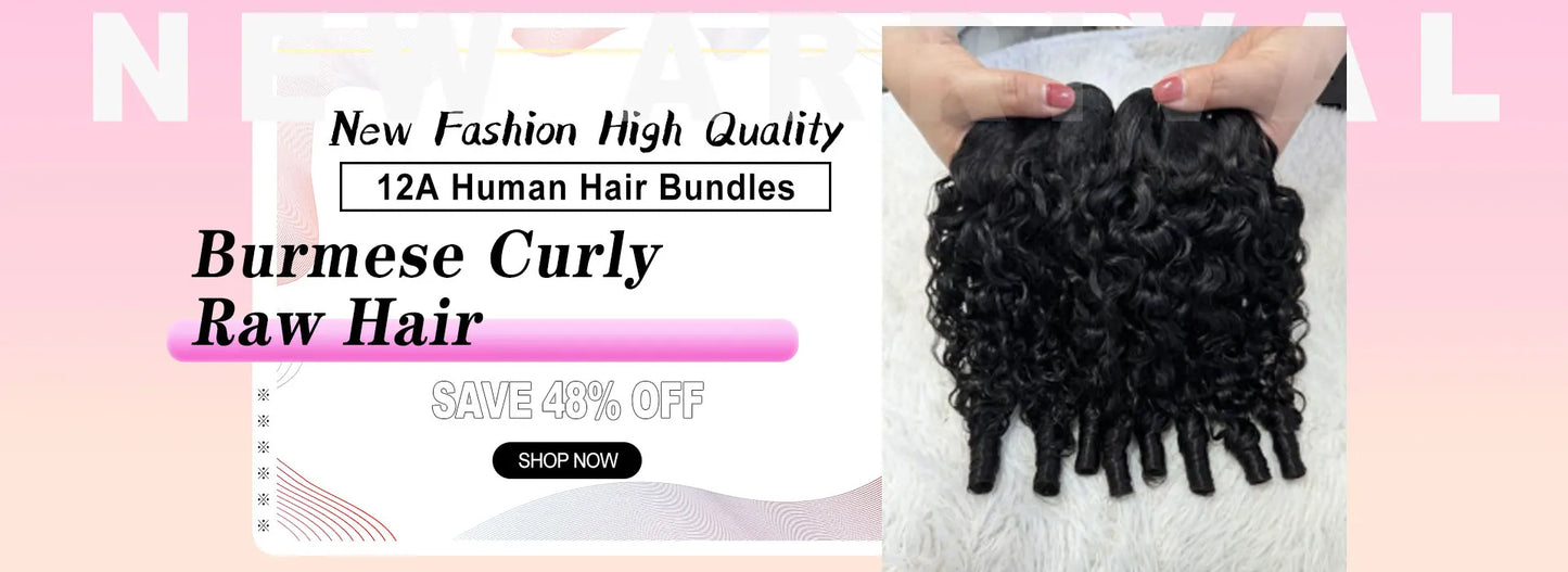 12A Burmesische Pix Curls Echthaar-Bundles Angebote Vietnamesisches unbehandeltes Echthaar-Weave-Bundle Ocean Spiral Lockiges Haar-Bundles