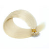 50Pcs Nano Ring Human Hair Extensions Straight Remy Micro Beads Ring Hair Extension 0.5g/0.8g/1g/Strand 12-26Inch Natural Color