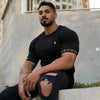 Herren Sommer Rundhals Kurzarm Lockeres T-Shirt