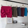 Summer High-Waist Women's Yoga Shorts Breathable Fitness Butt Lift Sports Running Shorts Cycling Push-Up Workout Gym Shorts