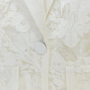 HIGH STREET Newest 2026 Designer Runway Suit Set Women's Single Button Guipure Lace Sequined Blazer Pants Suit