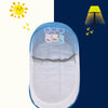 Babybett, faltbar, tragbar, mit Netz und Verdeck, Babynest, tragbares Babybett zum Campen, Säuglingswiege