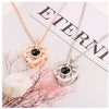 Projection Necklace 100 Languages I Love You Pendant Necklaces For Lover Girlfriend 2026 Creative Couple Romantic Jewelry Gifts