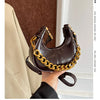 2024 Herbst Winter Mini Umhängetaschen für Damen Luxus Halbmond-Handtaschen für Damen Handtaschen mit Griff Weibliche kleine Tasche