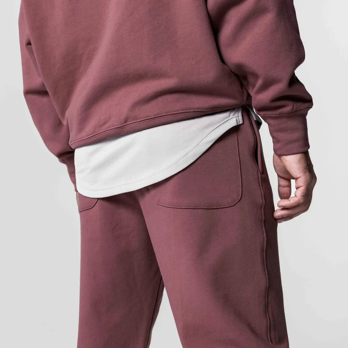 Men's Thick Cotton Training Sets Hoodie Casual Sports Pullover Hooded 2-piece Top with Pants Sweatshirts Gym Running Tracksuits