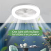 Ceiling Fan with Lighting Lamp Converter Base with Remote Control Ceiling Fan Lamp for Bedroom Living Home Silent 3 Speed