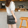 Lingge bag, chain bag, single shoulder bag, diagonal cross style crossbody bag for women