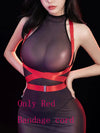 Sexy Women Sheer See Through Micro Mini Dress Oil Shiny Bandage Tight Packet Hip Step Dress Cosplay Maid Pencil Dress