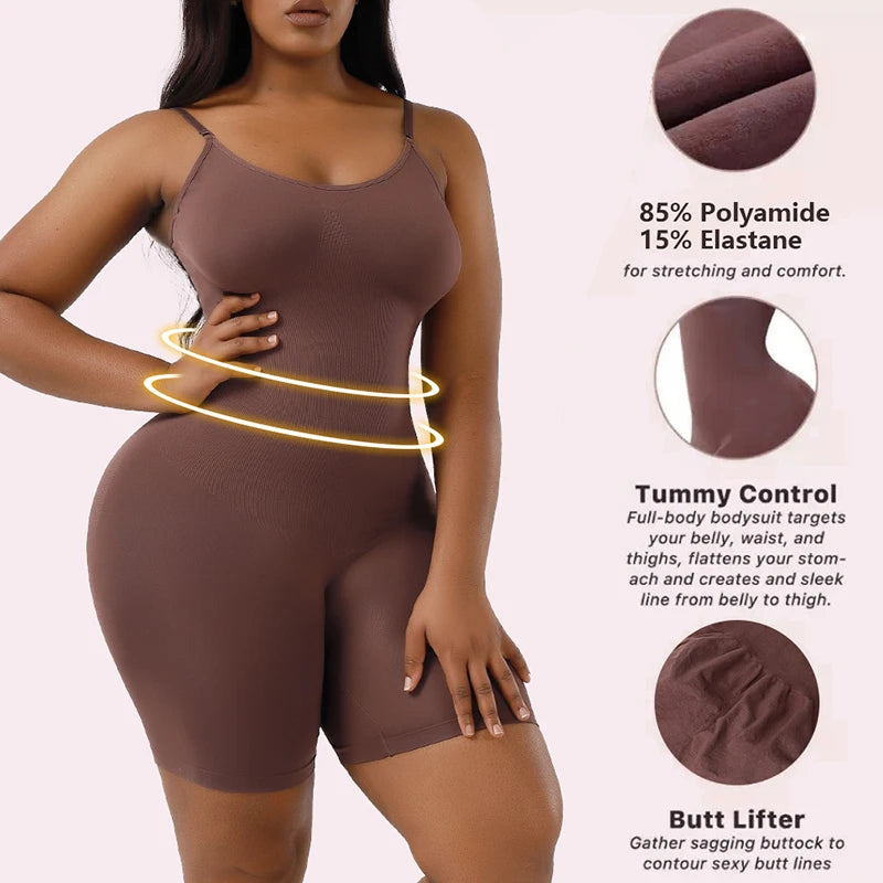 AfruliA Fajas Colombianas Bodysuits Shapewear Seamless Waist Trainer Body Shapers Women Tummy Control Panties Butt Lifter Corset
