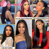 15A Peruvian Straight Hair Bundles Natural Straight Human Hair Bundles  8-32 Inch Remy Human Hair Extensions For Black Women