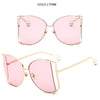 Fashion Model Ocean Gelb Quadratische Sonnenbrille Damen Luxusmarke Oversized Shades Perle Chic Sonnenbrille für Damen Herren Oculos