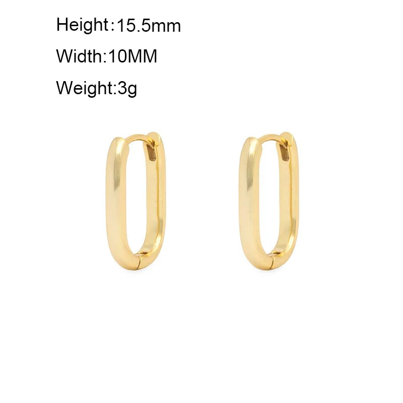 CRMYA Gold Silber gefüllt 16mm 14mm 12mm Blumen baumelnde Ohrringe Zirkonia Creolen für Damen Mädchen Schmuck Großhandel
