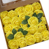10/25/50Pcs Artificial Rose Flowers Foam Fake Faux Flowers Roses for DIY Wedding Bouquets Party Home Decor Garden Decoration