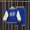New Kids Baseball Clothing Suit Boys Girls Casual Sports Sets Coat Pants tripartite Spring Autumn Thin Baby Tracksuit Outfits