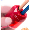 1Pc Double Hole Pencil Sharpener Transparent Pen Knife Kid Student Cutting Manual Pencil Sharpener Stationery School Supplies