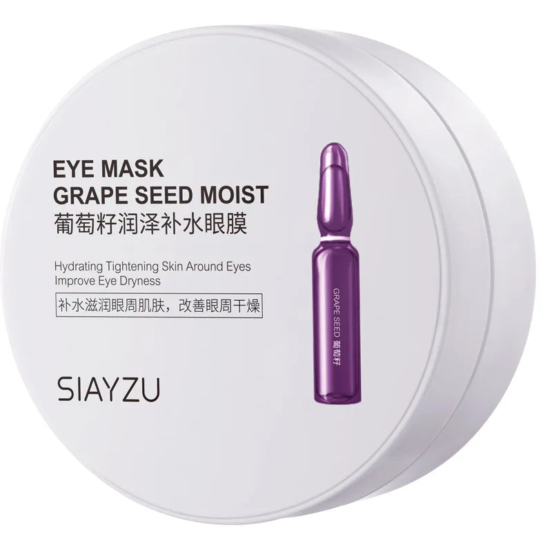IMAGES Grape Moisturizing Collagen Eye Mask Anti Dark Circles Eye Bags Anti-aging Eyes Masks Beauty Skin Care Eye Patches 60Pcs